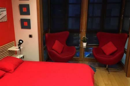Estudio Moderno Centro-Playa Gijon Leilighet Eksteriør bilde
